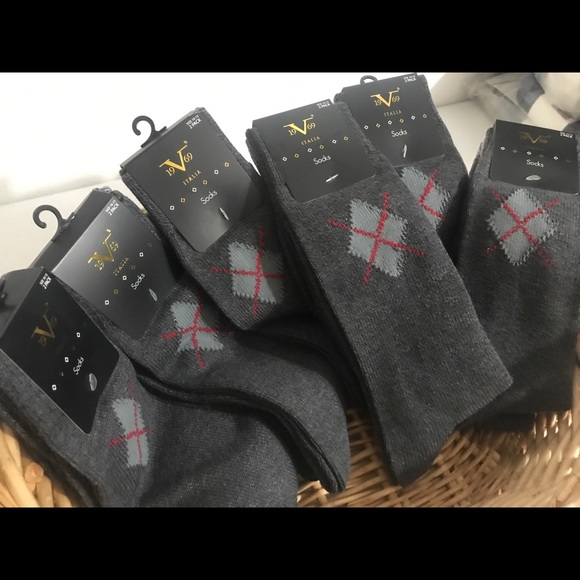 19V69 MENS 6 PAIRS DRESS SOCKS - Picture 8 of 9
